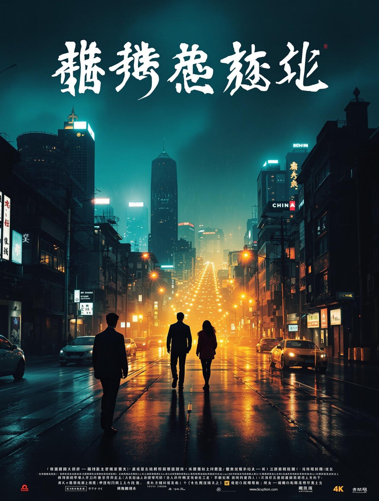大地影院出品剧情片《城市之光》官方海报